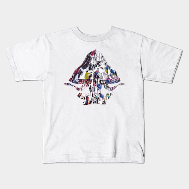 Psilly Cyben X A.I. Kids T-Shirt by Algorithmic Output